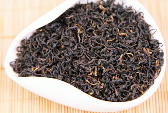 hong jin luo, golden spiral, famous chinese black tea
