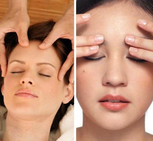 ways to massage the eyes