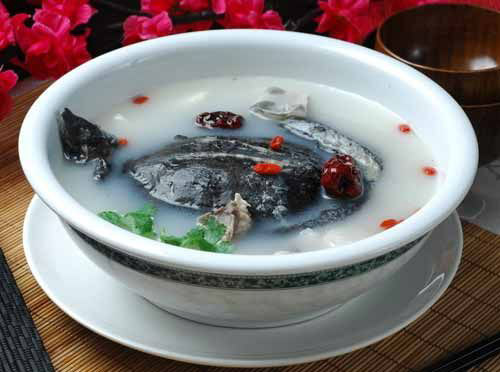 soup of corn stigma and tortoise for hypertension (image)