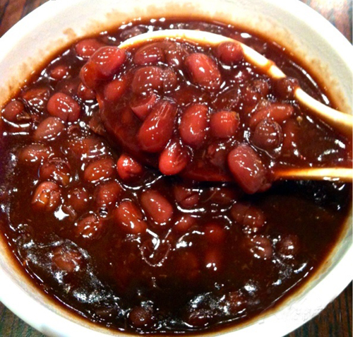 composite gruel of red phaseolus bean for cirrhosis (image)