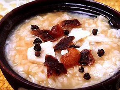 gruel for immortals for qi and blood, yin and yang