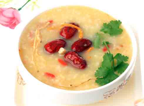 ginseng gruel for qi (energy)