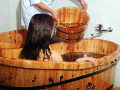 Medicated Bath Therapy in Chinese medicine